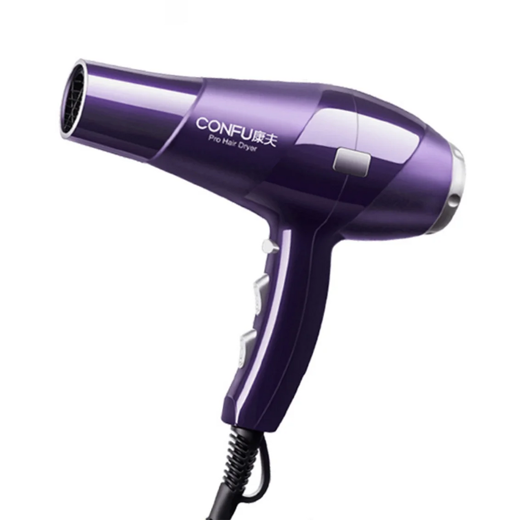 hot Dryers air Shinier Function 2 CONFU for Concentrator Dryer, and Settings, High for Nozzle(Red) Heat Dryer, Results, Button, Hair and Shot Women, Hair Speed Ionic Power Cool 3 cold 2300W