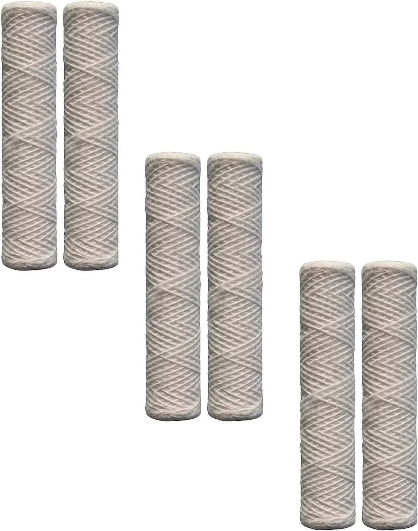 House Cartridge Plumber EST.2006 SERVICES COMPLETE American (6-Pack) Sediment FILTRATION Filter Comparable W30W CFS Whole