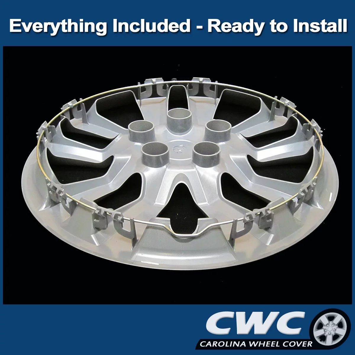 '- Replica Hubcap 2013 for 2018 Premium Hubcap) Nissan Altima Wheel CarolIna (SIngle Replacement Cover 16-In.
