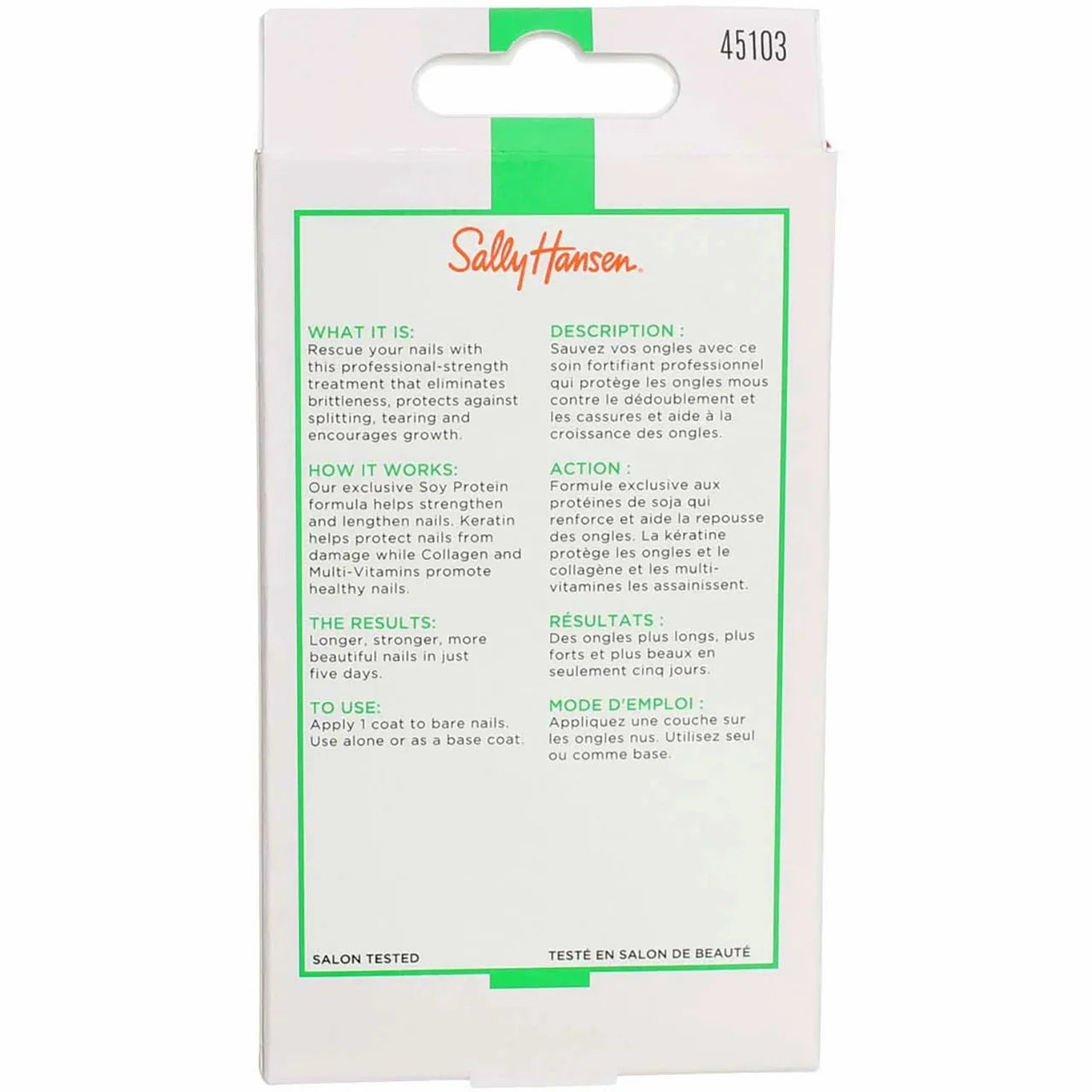 Hansen 3) of Miracle, Serum, Nailgrowth Clear 0.45 oz (Pack Sally