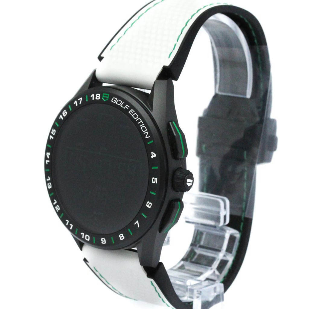 SBG8A82 New) Edition HEUER Mens Golf Modular TAG Never BF571257 Connected Used Watch Pre-Owned (Like