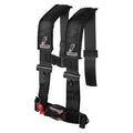 Can-Am 2017-2018 R Clip DS Sternum X3 Maverick Dragonfire Safety w/Adjustable Turbo Harness X 4-Point Passenger Side 3" H-Style Black for Racing
