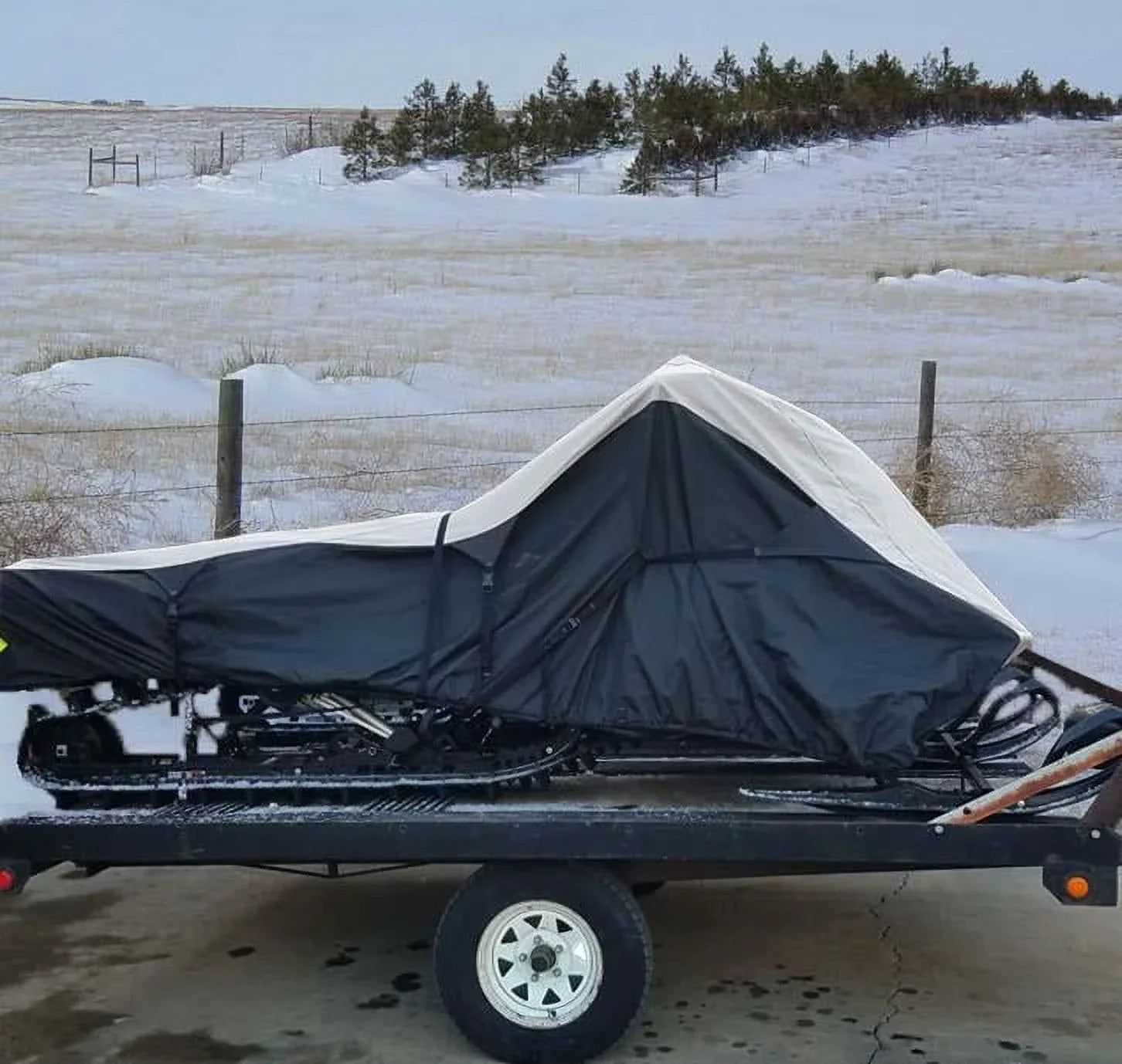 Cat Snowmobile Sleds. M1000 2007-2009 Arctic for 153 Cover Storage Travel Slush and Model Mud Protection Year and Compatible 600D