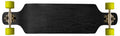 76mm Longboard Complete Maple Symmetrical Concave Down Black Wheels Shape Drop