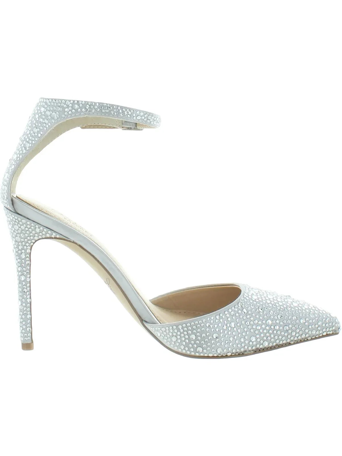 Boston Dress Jewel Satin Mischka Evening Pumps Womens Badgley