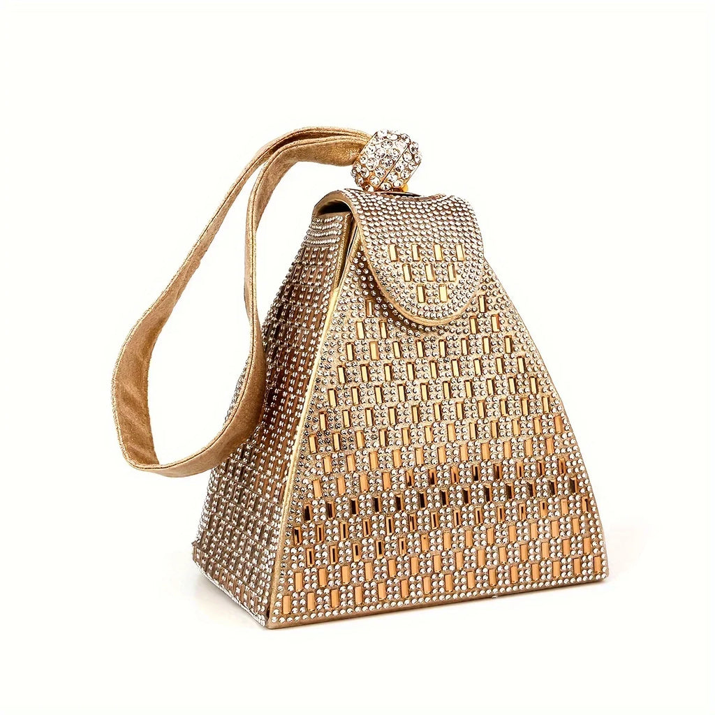 For Prom moocr Rhinestone Womenâs Party Clutch Luxury Design Handbag Dress Bag Evening Wedding Purse Banquet