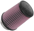 Length: Filter Premium, Diameter: In, Clamp-On In, Air 6.5 Shape: High Flange Universal 1.25 3.5 In, Filter: K&N Filter: Height: Flange Replacement Tapered, Performance, RU-4630 Round Washable,