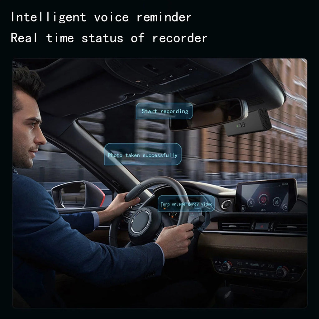 Hours for Built-in G-Sensor, Control App Loop WDR, Vision, Cam Cam Full Wi-Fi and & Rear Powerful Cars 1080P Smart Recording, Car, 24 Dash Night HD Built-in Front Clearance, Dash Monitor, Parking