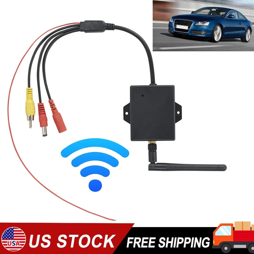 Car Wireless Reversing Stable Easy View Camera Rear Signal, - AV Wifi 50m - Module Camera for to Ideal Transmitter Range