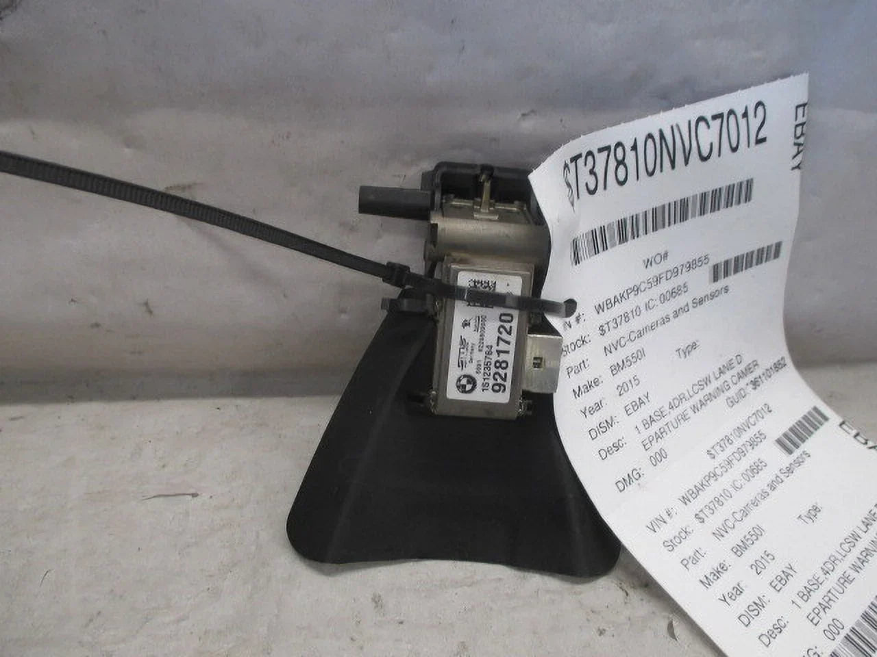 Camera 2013 Lane OEM 2014 BMW 2015 Pre-Owned Roof 2016 Departure 550i (Good) Mount