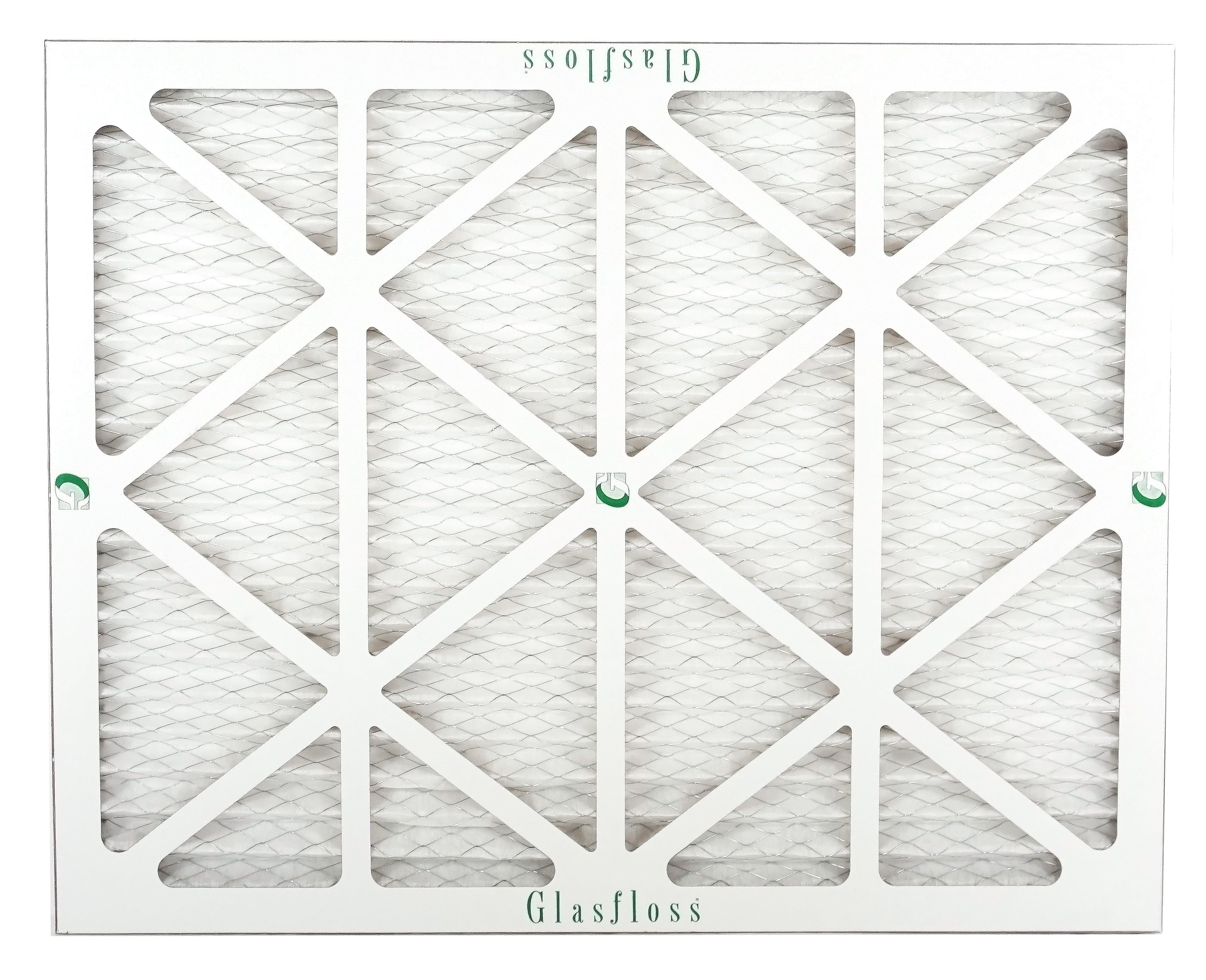 '-Qty:4 x (Actual 19.5 10 - USA in Made Furnace - Air 20.5x7/8 MERV Glasfloss Size: Filter inch) - 20x21x1