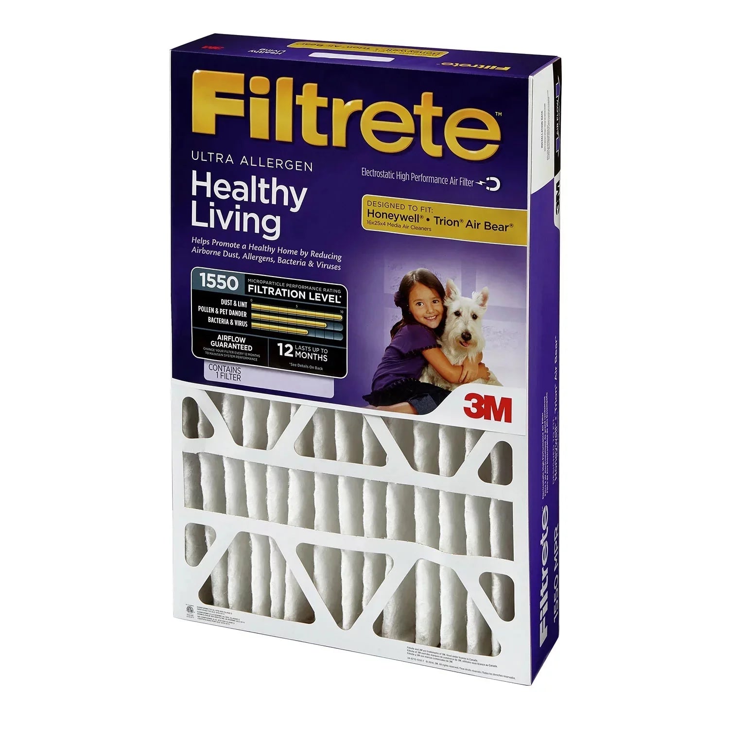 Pack) Filtrete Reduction Housings, Allergen x 20¡± 25¡± x 4¡± Filter (2 4¡± for
