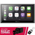 Camera DMH-W4660NEX Pioneer Receiver Multimedia New w/ & Bluetooth Backup 6.8"