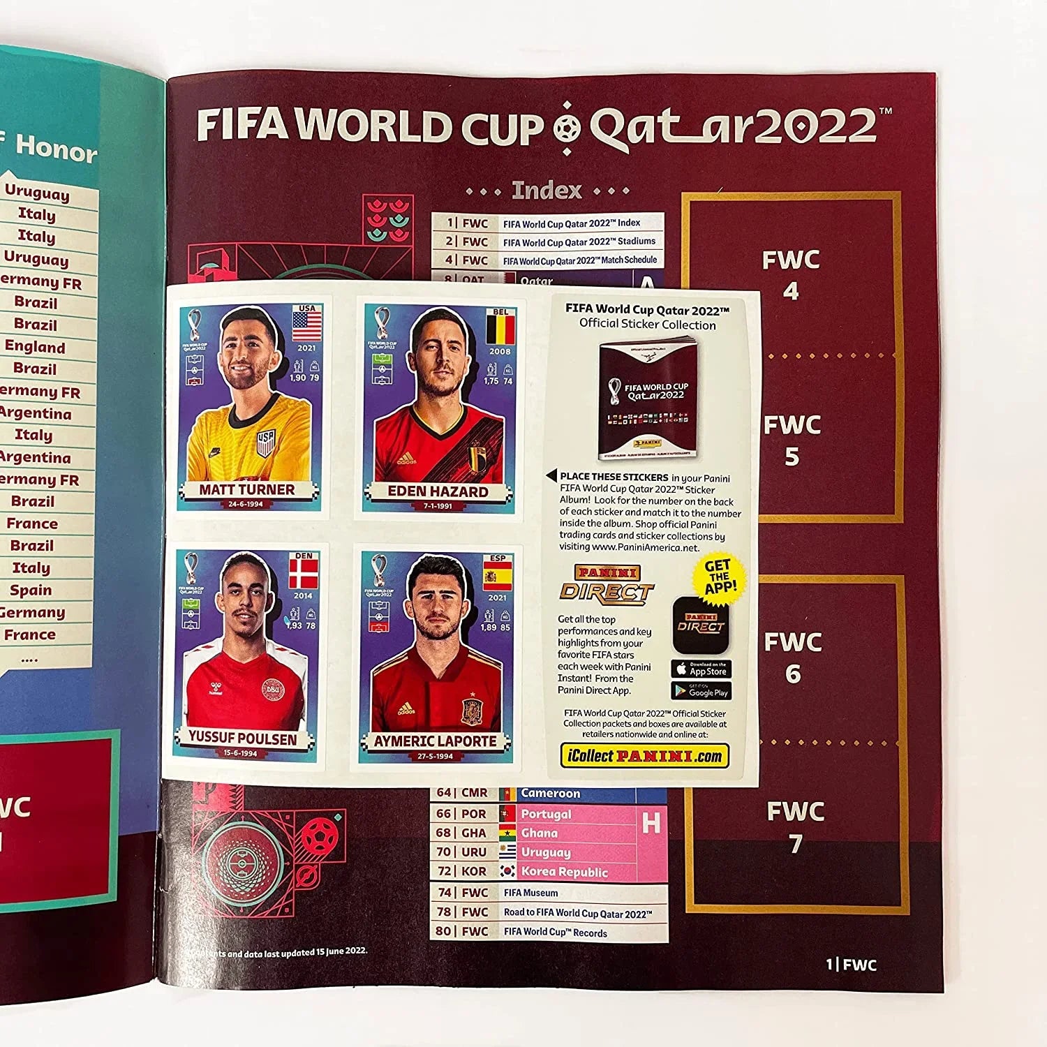 Packs Inside Version) Mega Cup + 2022 Album 10 World Panini The Stickers (Album Starter Sticker 50 Total) Stickers (US Pack 8 - + FIFA Stickers