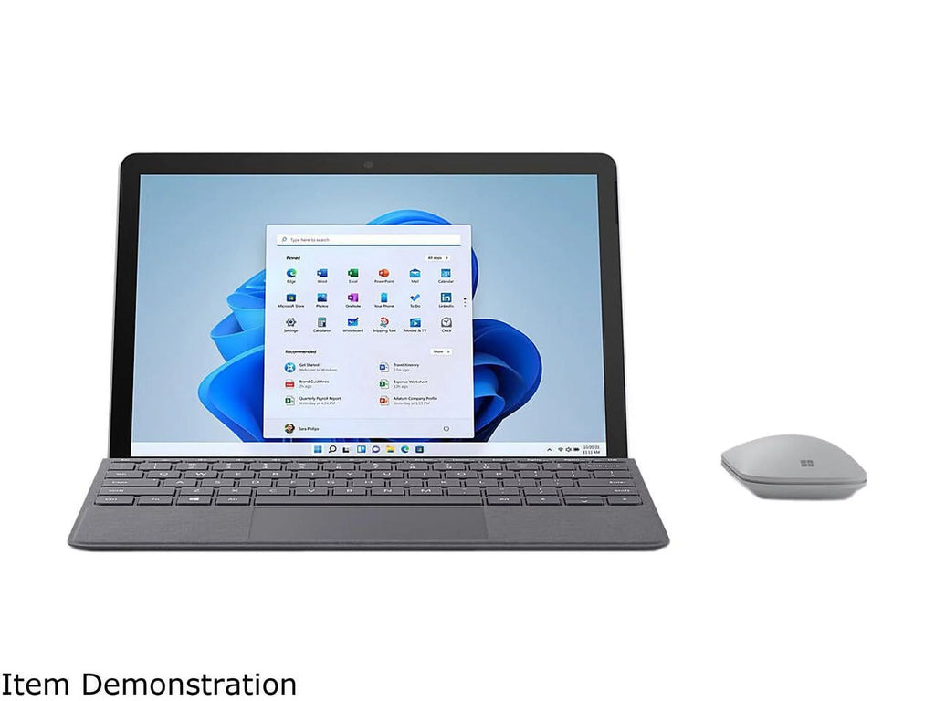 128GB Sense RAM, Windows Go 8VC-00001 Platinum, Multi-Touch, Display, Surface 3 8GB 11, i3-10100Y, Microsoft Pixel SSD, 10 10.5" Point Core Intel