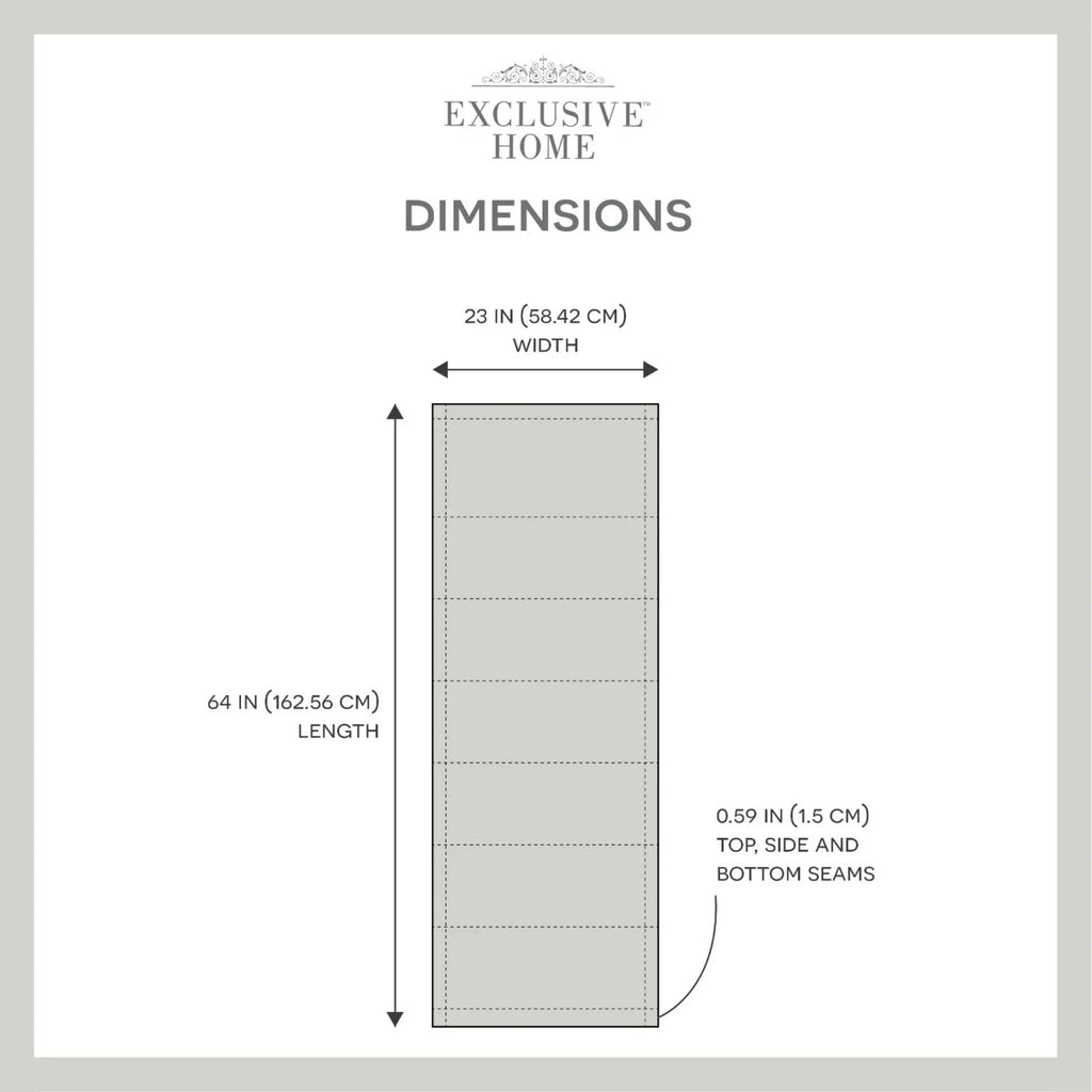 Ricardo Shade, Home Exclusive Blackout Total Roman 23"x64", Grey