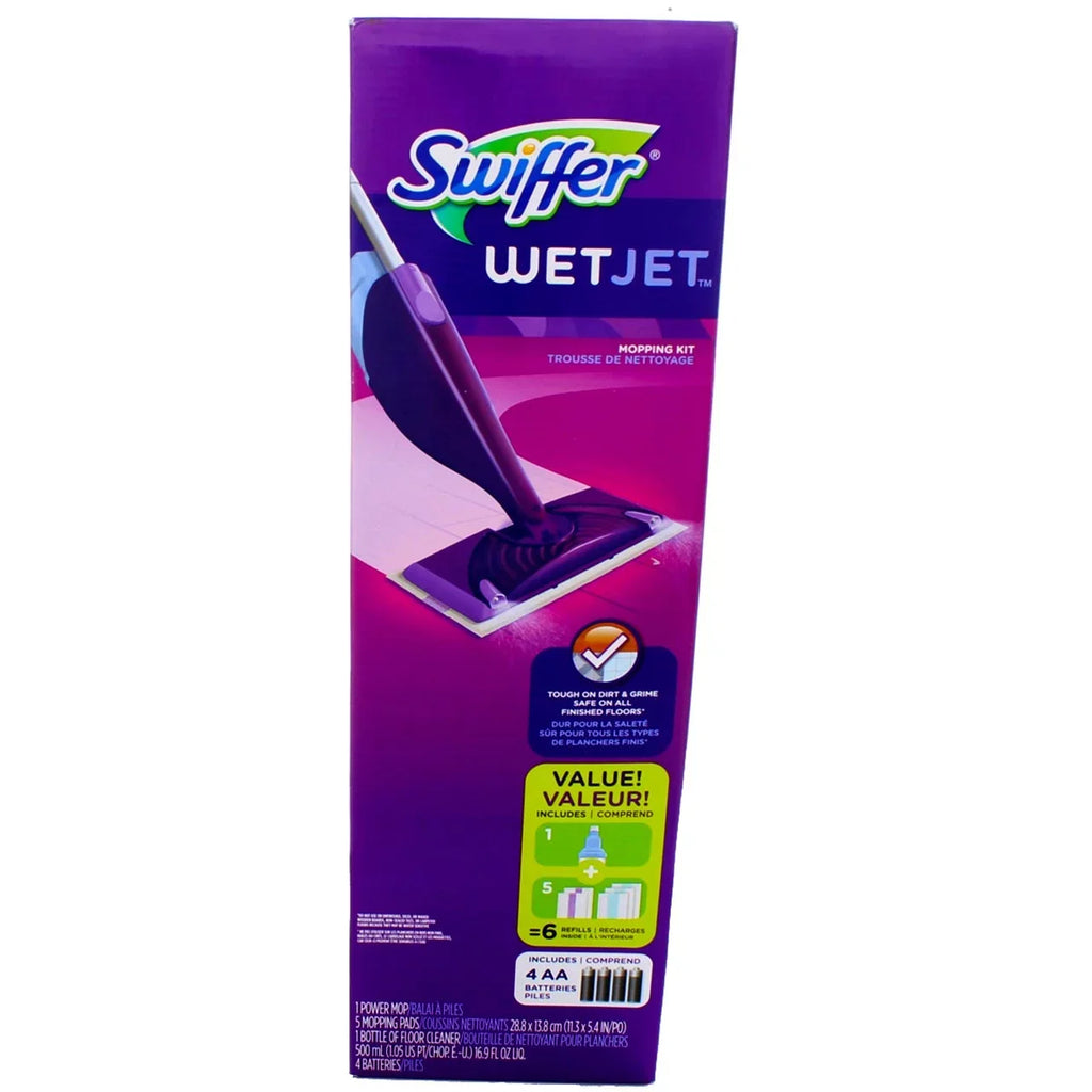 Swiffer oz 16.9 Spray Mop WetJet Starter Kit, fl
