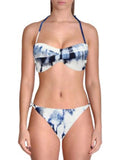 Swim Tie-Dye Ties Bottom Womens PilyQ Separates Side