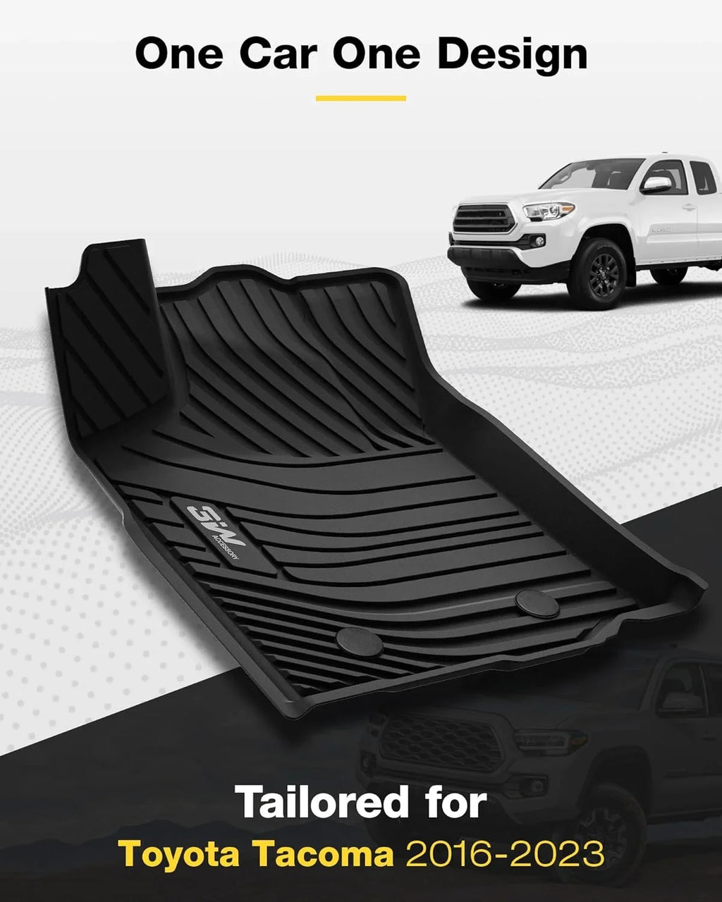 Liner fit Sienna weather Car All Seat for Mats 7 Toyota 7 2021-2024 Floor seat TPE Floor Sienna 3W
