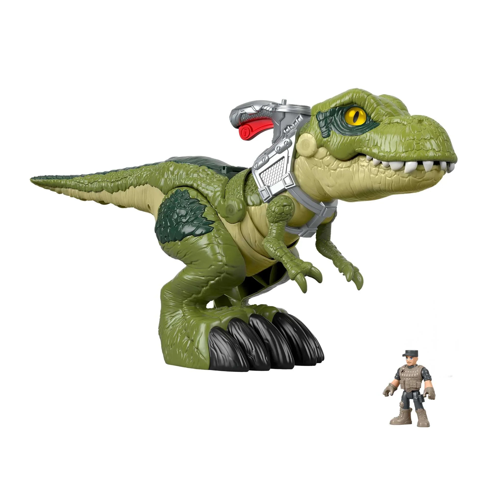 Dinosaur Mega Playset Jurassic Imaginext Mouth T.Rex World