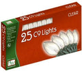 1 25-Light 25-Ct. Holiday Set, Wonderland - C9 Clear, Bulbs, Quantity 925C-88 Christmas