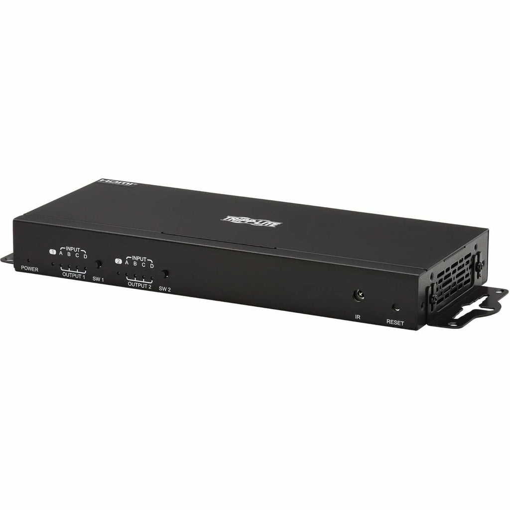 60 4x2 - 4K x HDR, with Signage, HDMI TAA 1080p2 4:4:4, Multi-Resolution Lite 4K Blu-ray Support, and Hz, Computer, Remote - Display, - x Control 2160 Digital Matrix 2 - Switch/Splitter Tripp ... 3840