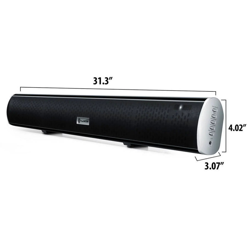 GOgroove Theater Bar Wall Subwoofer with Samsung , 4K Speaker TVs Bluetooth HD and , , Works Home Sony Mounting Internal & Kit Sound 2.1 VIZIO , More - & , With Smart TCL