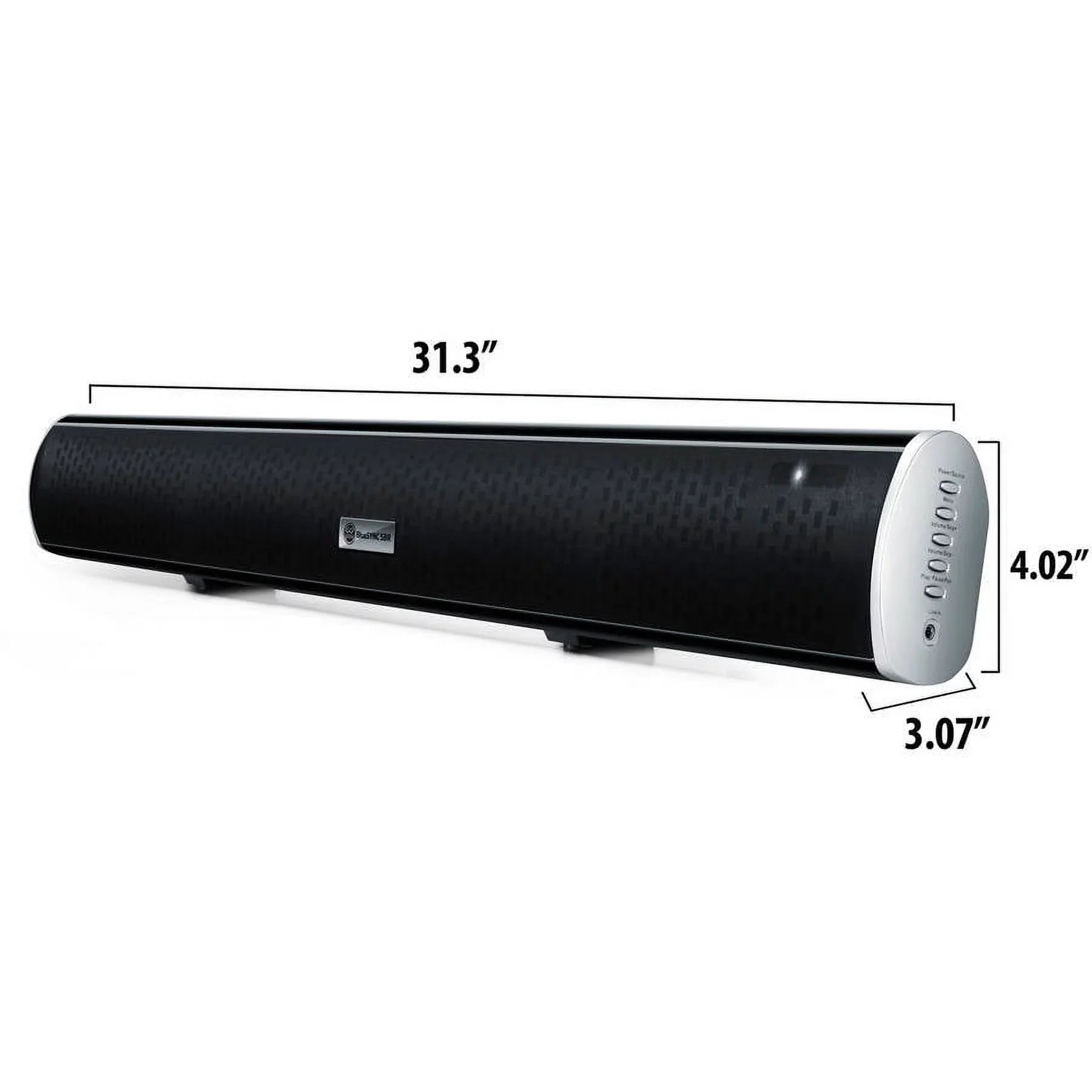 GOgroove Theater Bar Wall Subwoofer with Samsung , 4K Speaker TVs Bluetooth HD and , , Works Home Sony Mounting Internal & Kit Sound 2.1 VIZIO , More - & , With Smart TCL