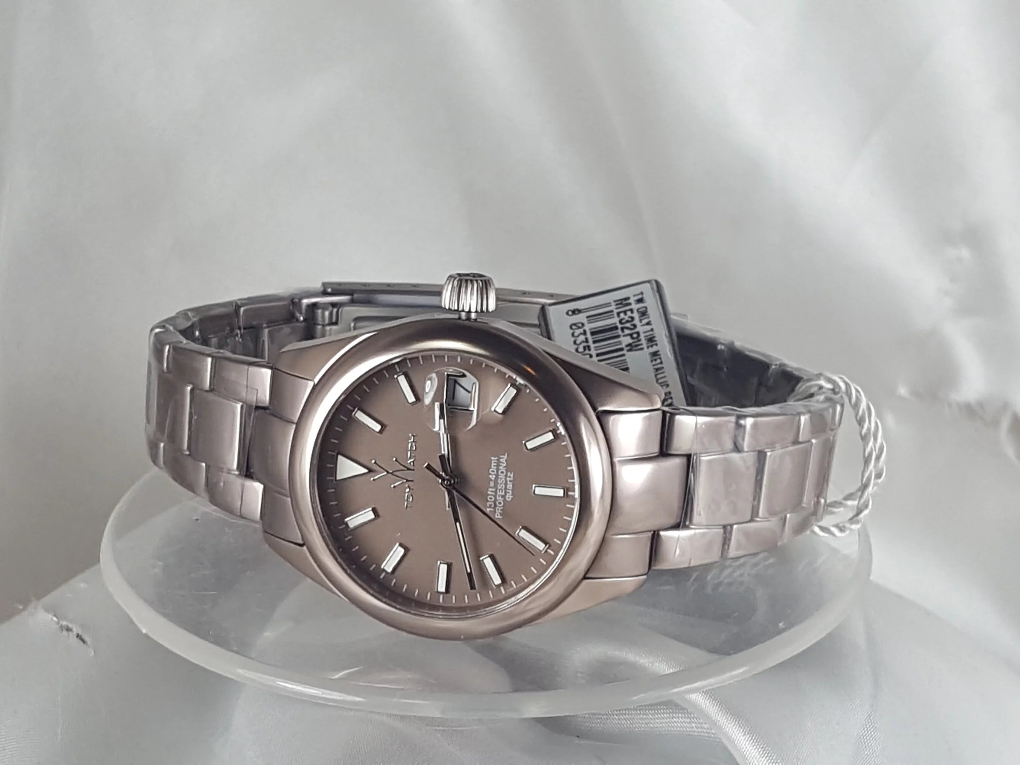 Stones" Pewter Ladies Color ToyWatch Aluminum ME32PW Watch "Metallic