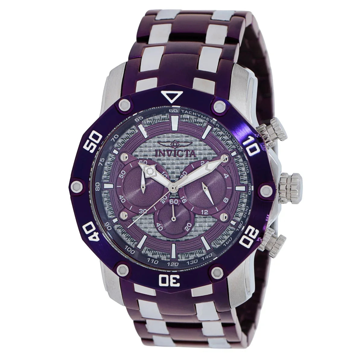 Pro Tone Men's Watch Invicta Two Diver Chronograph 40681 Bracelet