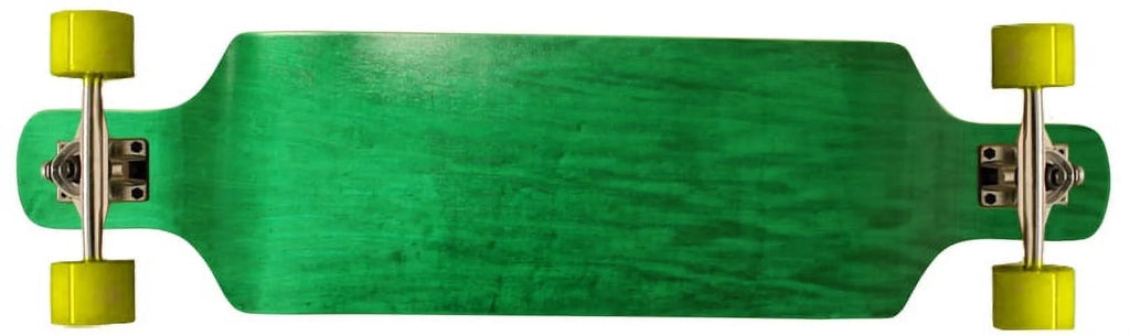Shape Down 38 x Longboard Complete Concave Green 9.4 Drop Symmetrical Maple