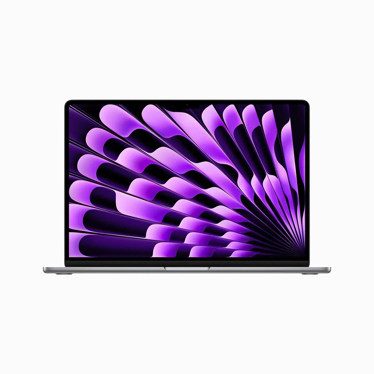 Air M2 10-core CPU Laptop Gray Pre-Owned - GPU, and 8-core (Open 8GB 256GB with Box) MacBook RAM, Space SSD Apple Chip 15-Inch