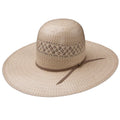 Resistol Cowboy RSTWNV-595096 67/8 5` 20X Straw Hat V Tan Mens Brim Twin