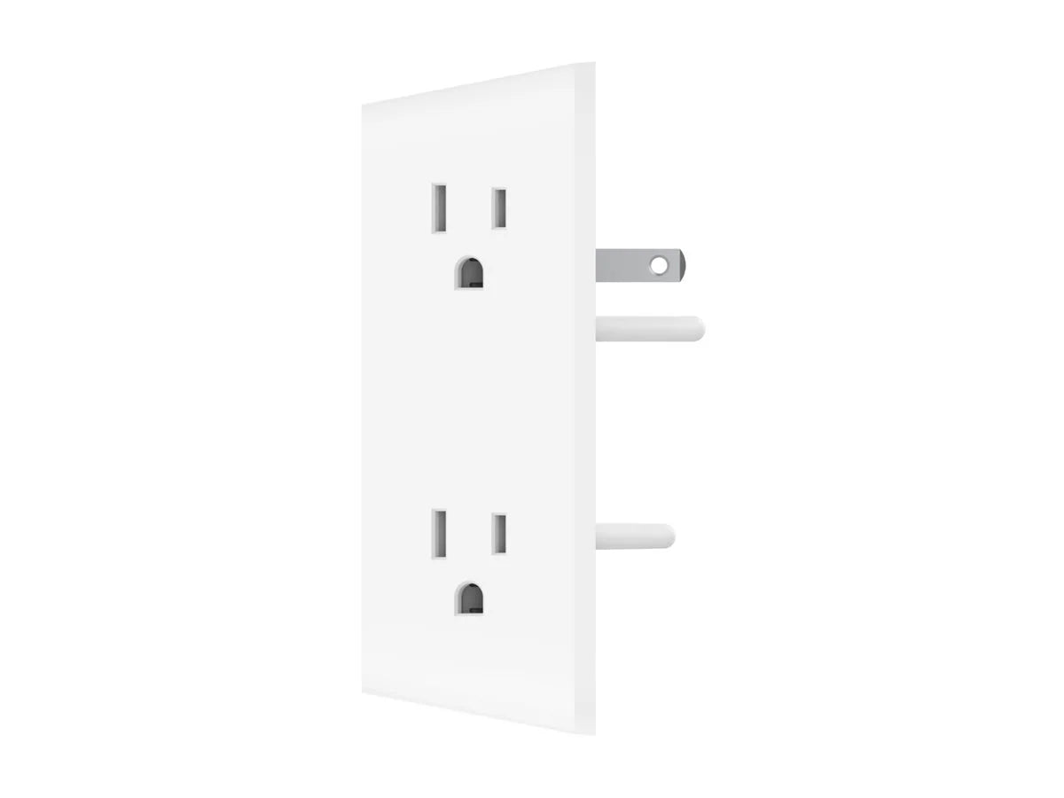 '- output connectors: mountable) Belkin AC 8 (wall Surge protector - -