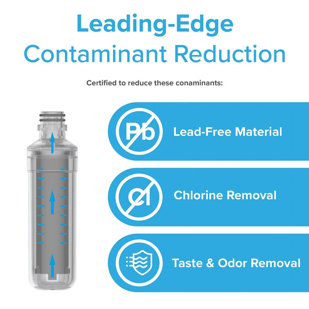 Filter 6046A ADQ74793501 LT-1000PC, Compatible With Replacement Brio LT1000PCS, LT1000PC, LGLT1000P, Refrigerator Water