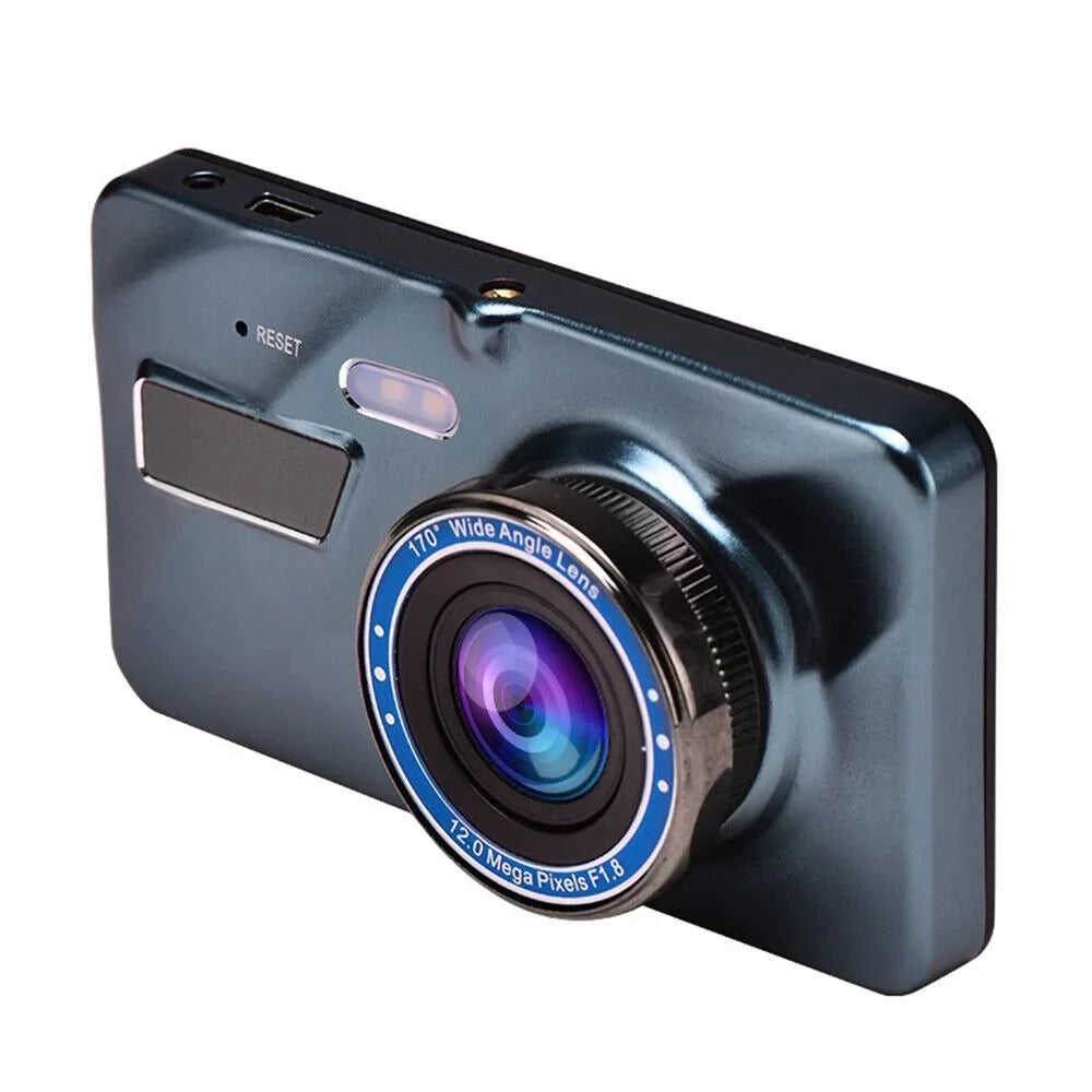 1080P Car Lens Vision Camera Night Recorder DVR 4" Rear Onemayship & Front Dual Dash HD Cam