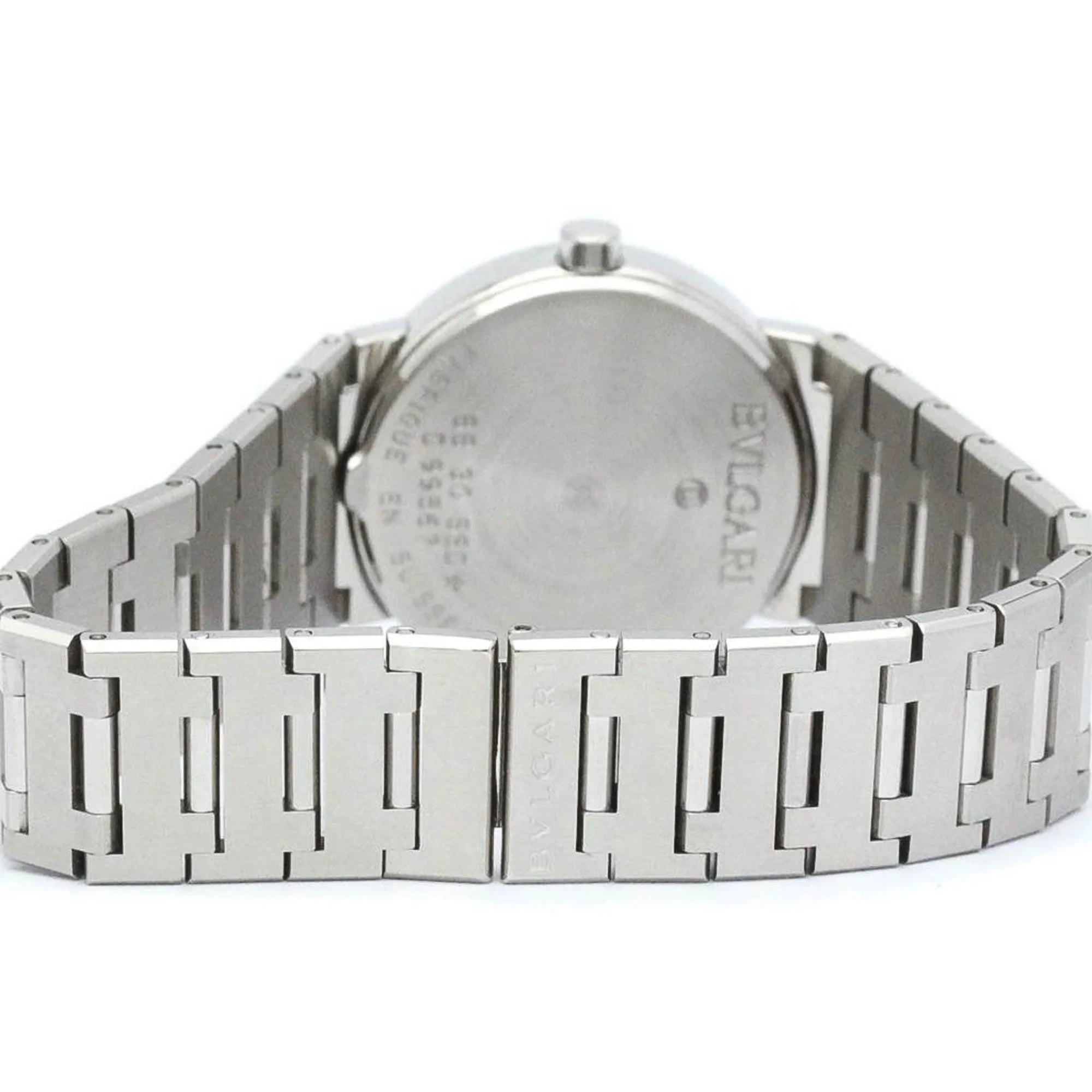 Steel Unisex Bvlgari BB30SSD (Good) BVLGARI Quartz Polished Watch Pre-Owned BF565431 Bvlgari