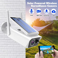 Outdoor, Cameras Night Talk, DFITO PIR Camera Wireless Panel, Vision,Waterproof, Security with Detection, Security Outdoor White Solar Solar 2-Way