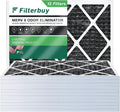 MERV Carbon Eliminator Odor 20x22x1 8 Filterbuy with Filters (12-Pack) Furnace Pleated AC HVAC Air Activated
