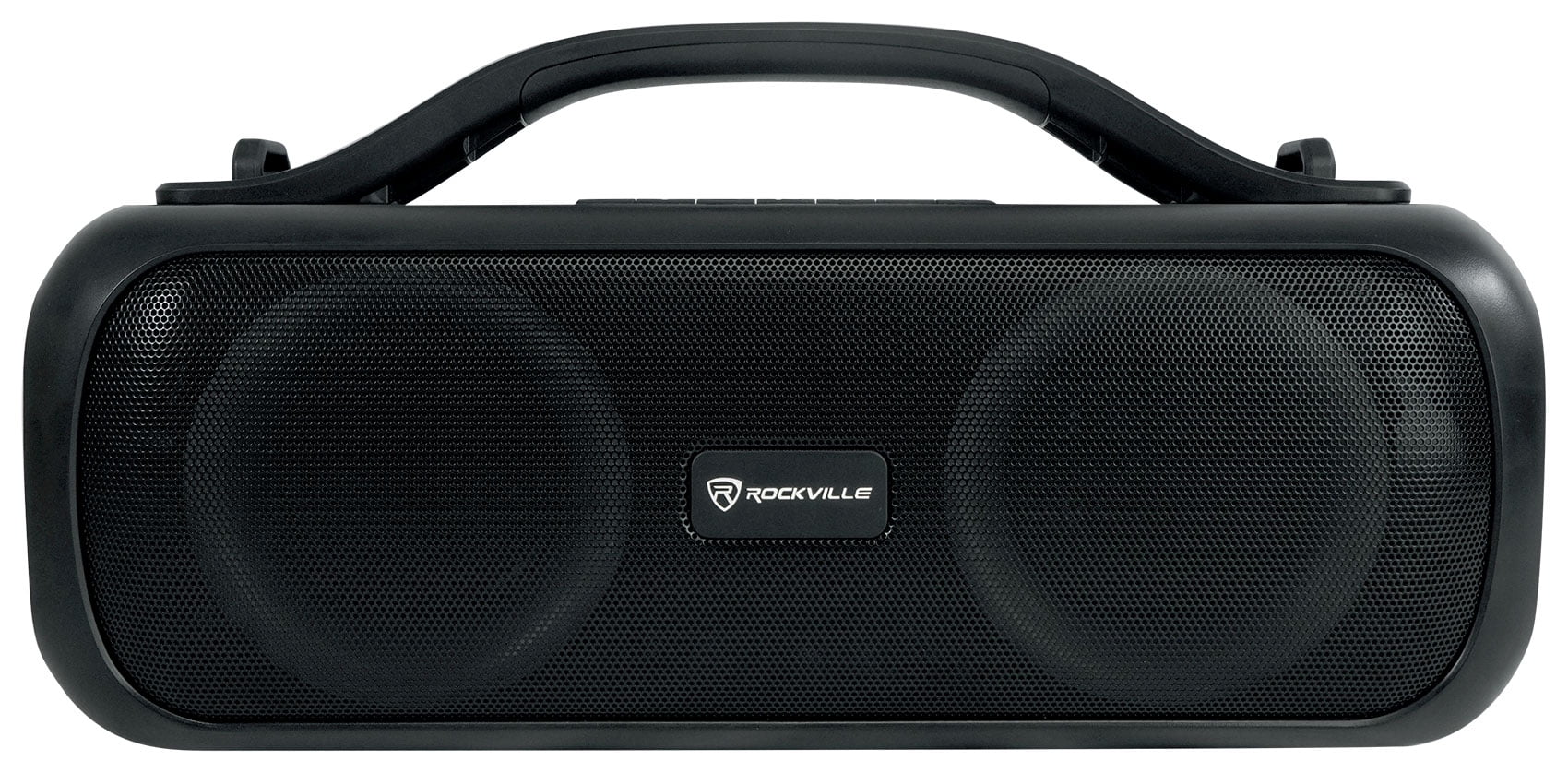 D4 Party Loud Deep Go Bass Rockville LED Portable Speaker, Large Bluetooth Party