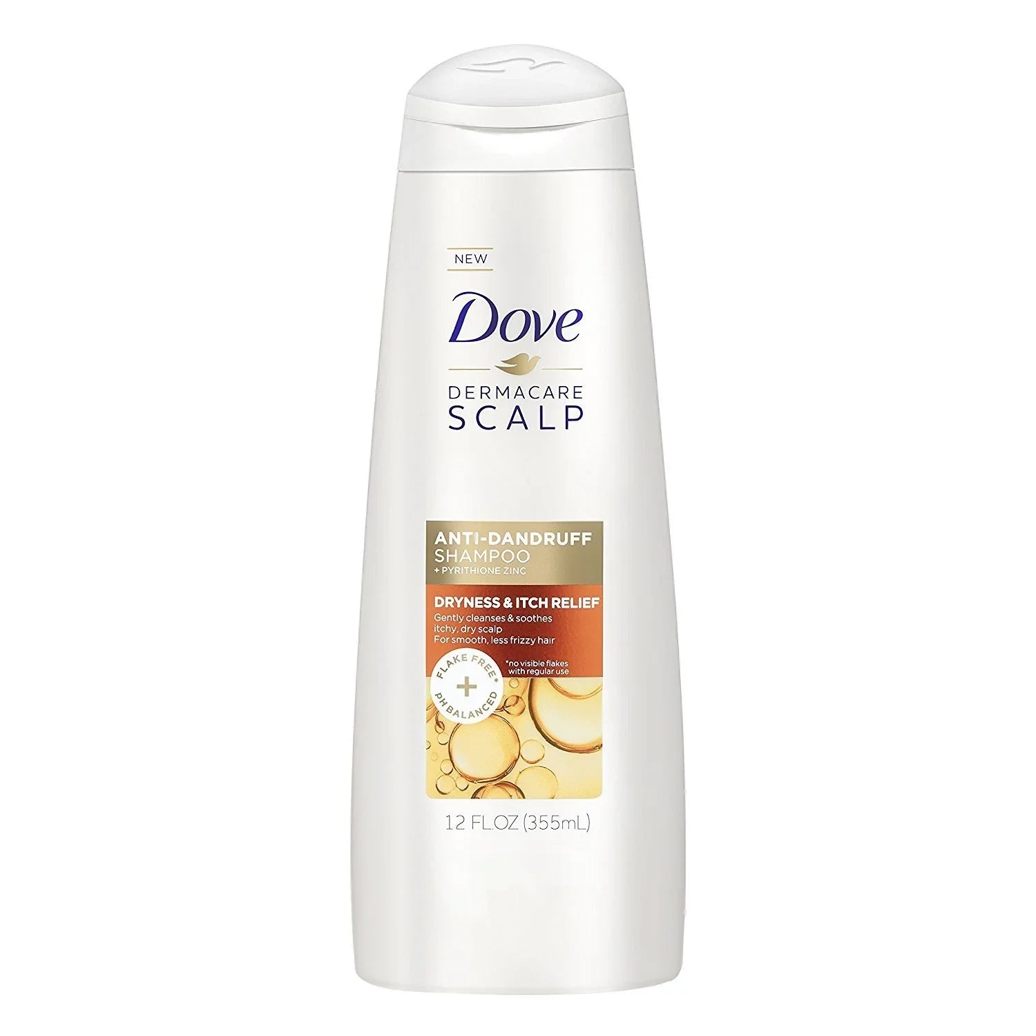12 Itch 2) Scalp (Pack Dove Of Fl Dermacare & Relief - Shampoo Dryness Anti-Dandruff - - Oz