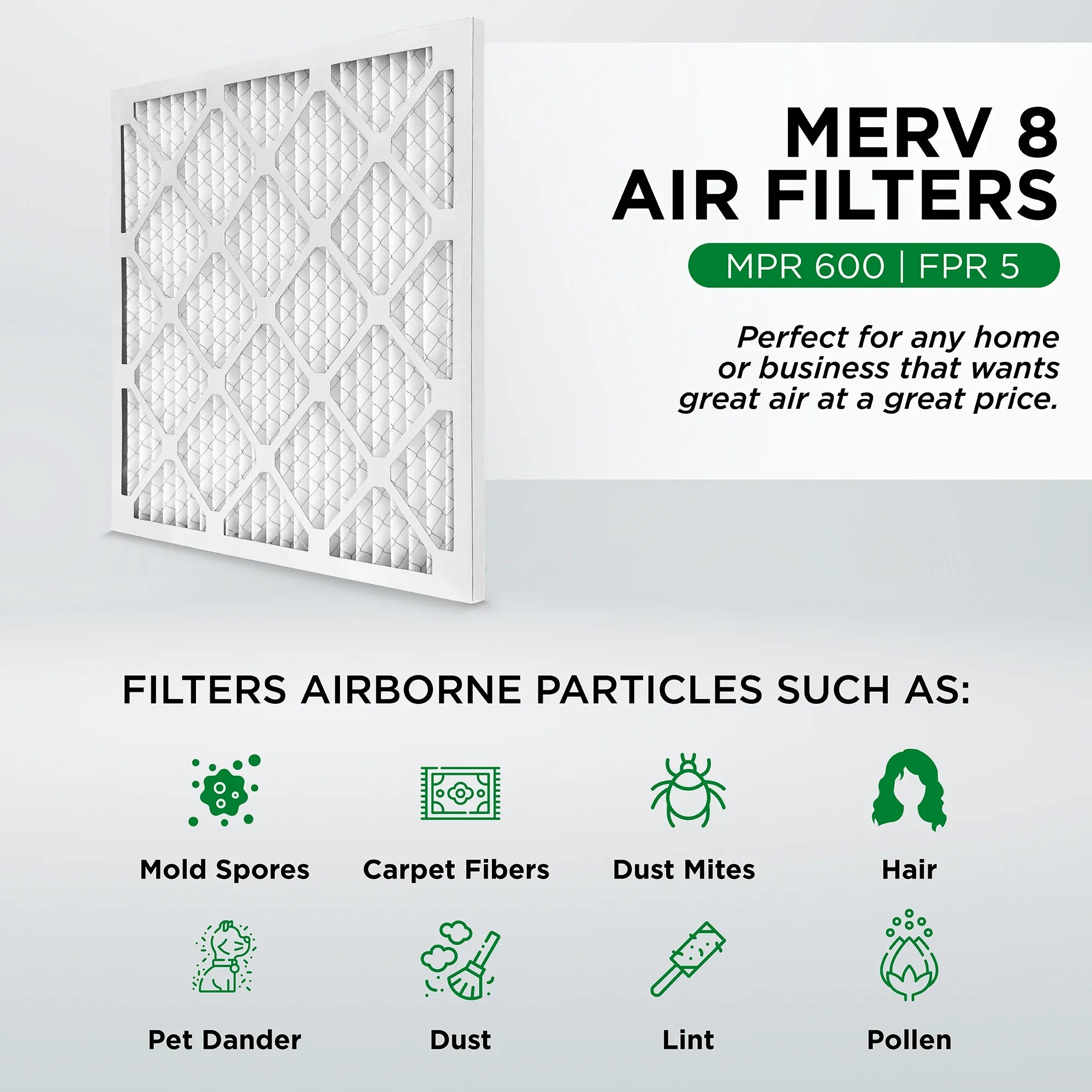 24-1/2 of 12. Air AC Air MERV Filters. Size: Pamlico 3/4 15-1/2 Pleated x x Case Actual 16x25x1 Furnace 8
