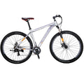 Multi-Spoke Speed,Dual inch Bikes Mens Mountain Inches, Disc Aluminum, Adults Eurobike Silver Brakes, 21 29er, Mountain 29 Bicycle X9 19 Bike, for