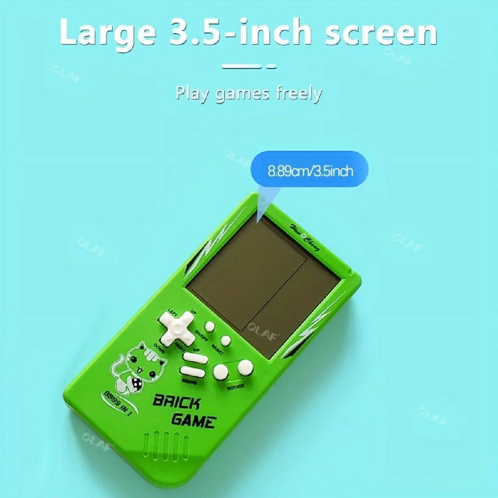 Game LCD Color Tetris Inch 3.5 Built-in Day 8-Bit Console Player Handheld Mini Kids/birthday/children's Portable Game Color For Gift Kids 23 Machine Olaf Video Games