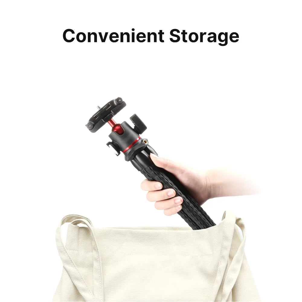 Camera Dadypet Live with Octopus Tripod Ball Smartphone Rotatable Head, Cold Streaming Shoe Mount, for MT-33 Vlog