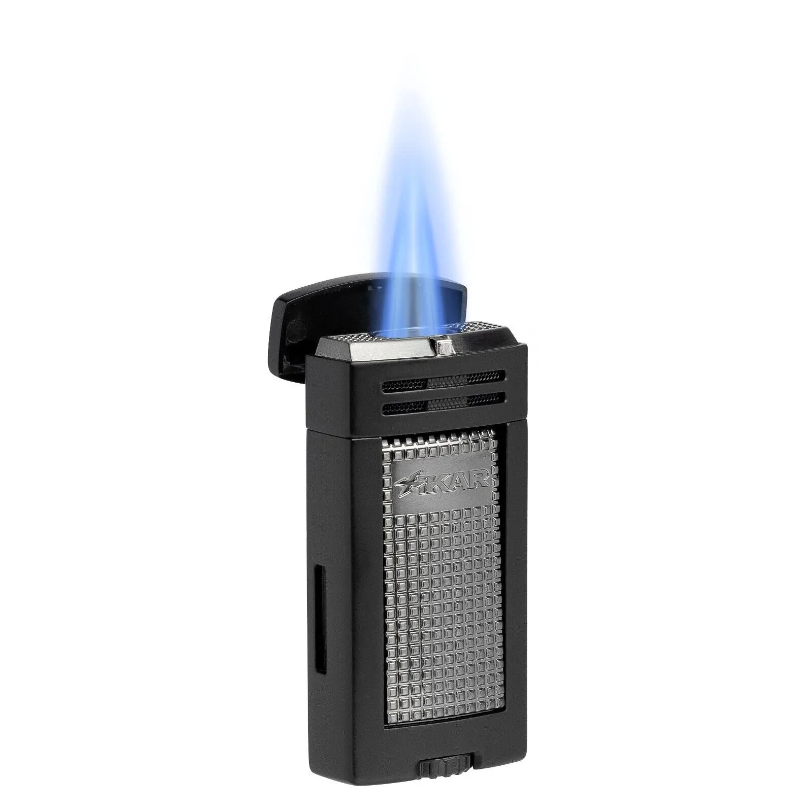 Cigar Lighter, Lifetime Flame Ion Xikar? Warranty, Black Double-Jet