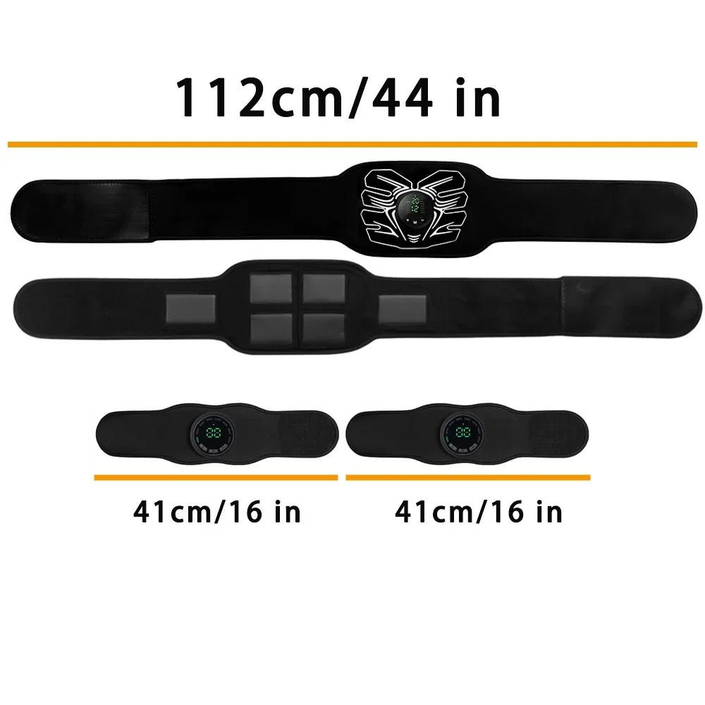 Workout Stimulator Office Stimulator,Ab Equipment Muscle Toning Abdomen Fitness Portable Ab Home Belt Workout ABS Machine,Abdominal for