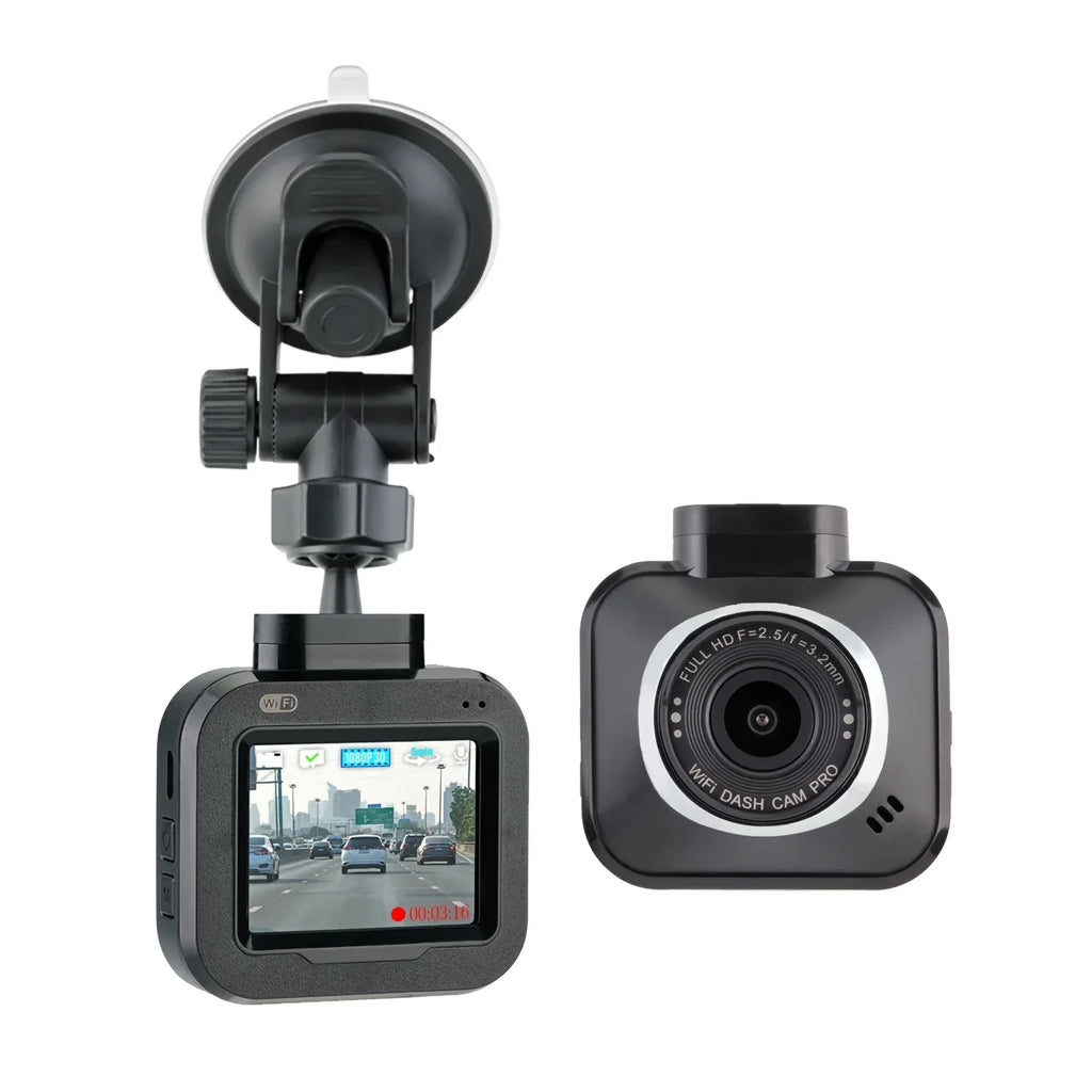 Car G-Sensor Full Loop Camera, and HD 1080p - PRO Endless Wide with Camera DashCam Angle Recording Wi-Fi,