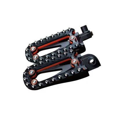 Pegs Black/Orange Impact Adventure for 2006-2007 XC-F 525 Fasst KTM