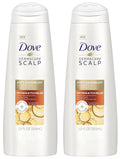 12 Itch 2) Scalp (Pack Dove Of Fl Dermacare & Relief - Shampoo Dryness Anti-Dandruff - - Oz
